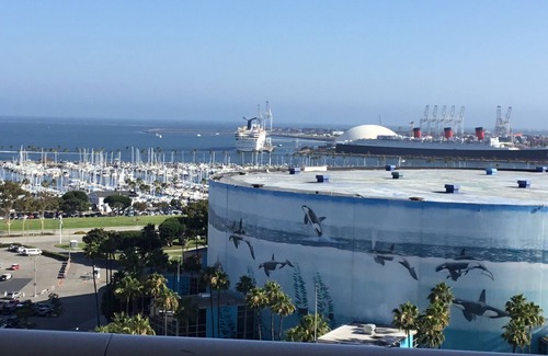 Waterfront Condo | Unforgettable Ocean View Near Queen Mary & Aquarium