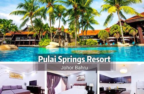 Pulai Apartment | Inviting Pool View 2BR Suite at Pulai Springs Resort