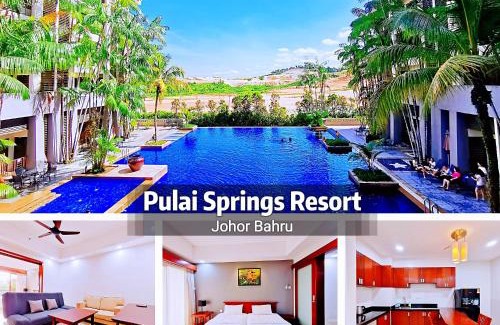 Pulai Apartment | Inviting Pool View 2BR Suite at Pulai Springs Resort