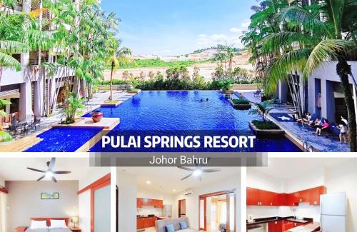 Pulai Apartment | Inviting Pool View 2BR Suite at Pulai Springs Resort