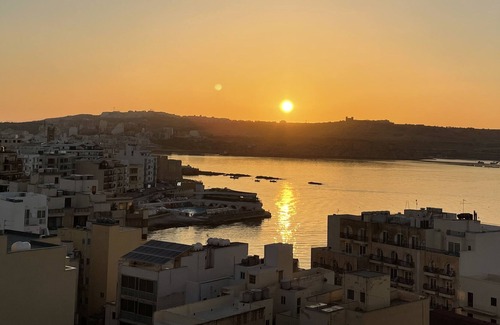 Bugibba Apartment | Amazing seaview large Duplex Penthouse