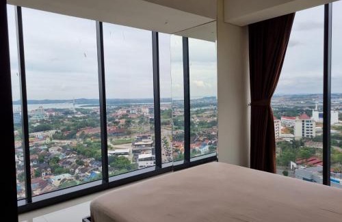 Batam Apartment | Picturesque 2-Bedroom Apartment with Pool & Kid-Friendly Amenities