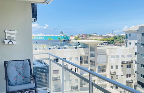 Santo Domingo Apartment | Stunning Ocean View at Riviera Colonial & Zona Colonial