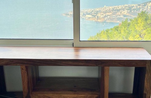 Kfardebian Apartment | Stunning Views and Child-Friendly Comfort in Harissa