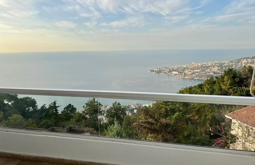 Kfardebian Apartment | Stunning Views and Child-Friendly Comfort in Harissa