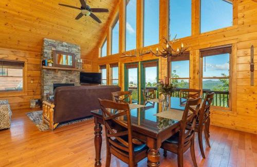 Wolf Laurel House | Relaxing Retreat with Views, Hot Tub, and Pool Table