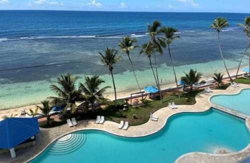 Juan Dolio Condo | Scenic Ocean Front Condo with Hot Tub & Kitchen Access