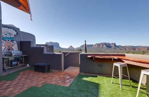 Sedona Apartment | Scenic Sedona Studio with Breathtaking Views and Hiking!