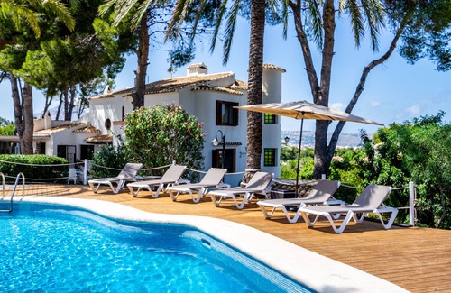El Tosalet Villa | Stunning Villa with Ocean Views and Large Pool Area