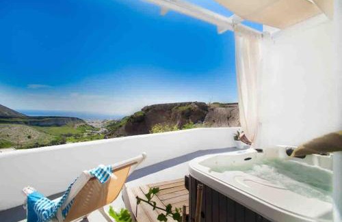 Megalochori Villa | Unforgettable Vineyard View Villa with Jacuzzi & Top Ratings