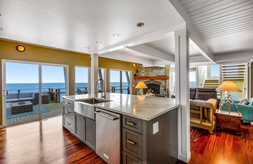 Rollingbay House | Inviting Waterfront Retreat with Game Room & Ocean View