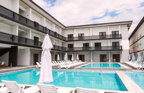 Solotvyno Hotel | Relax at Ambassador: Oceanfront Escape with Pool Access