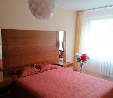Druskininkai Apartment | Amber Apartamentai: Guest Rated 10/10 with Family Amenities
