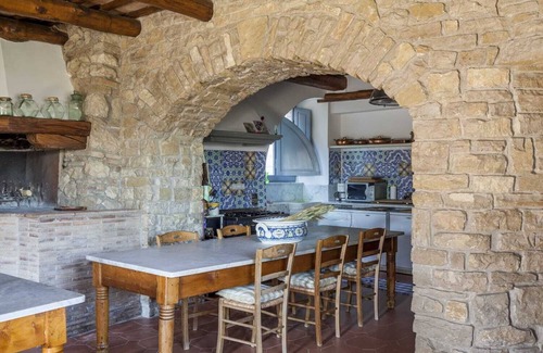Montecampano Villa | Amelia Farmhouse: Stone Villa with Pool & Spectacular Views