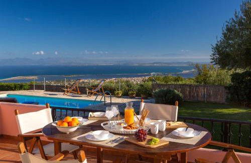 Spanokhorion Villa | Escape to AmElia Villa: Oceanfront Bliss with Pool Access