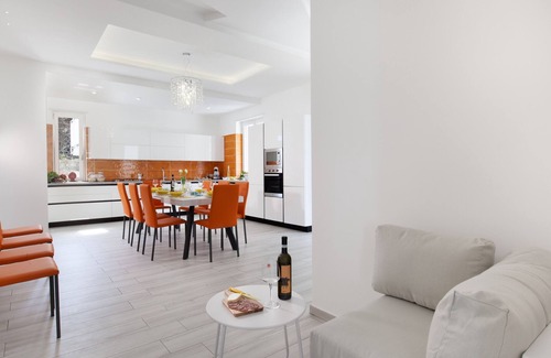 Marina del Cantone Villa | Villa Neranyum: Private Pool, Sea View & Spa Retreat