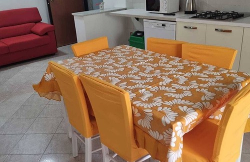 Macerata Campania Apartment | Spacious Kitchen and Lovely Balconies for Your Stay