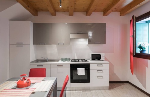 San Zeno Apartment | Contemporary Two-Bedroom Apartment with Great Amenities