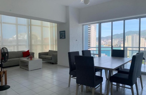Costa Azul Apartment | Elegant Oceanfront Retreat with Private Beach in Acapulco