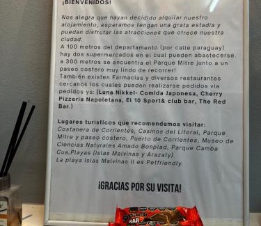 Corrientes Apartment | Amplio departamento con balcón en La Rosada