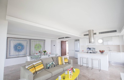 Protaras Cottage | Beachfront 2BDR Apartment with Pool and Seaviews