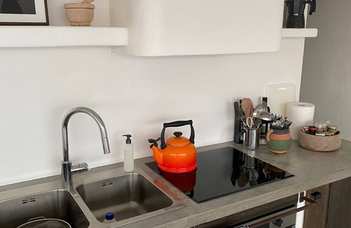 Lajares Villa | Architectural Oasis with Pool and Oceanfront Views