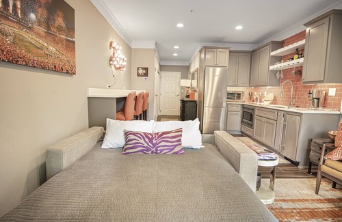 Clemson Apartment | Modern Studio Apartment Steps from Campus with Pool Access