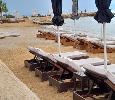 Messonghi Apartment | Beachfront Anatoli Studios: Relax with Ocean Views