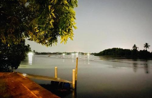Kumbalam House | Relax at Anaya's Lake House with Ocean Views & Pool Access