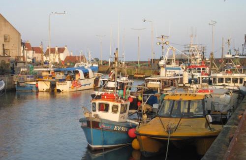 Pittenweem Apartment | Relax at Anchor House: Oceanfront Stay with Pet Friendly Amenities