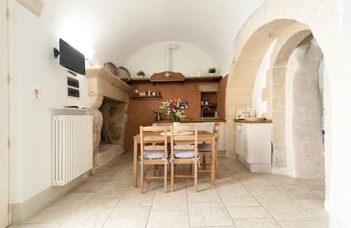 Lecce House | Historic Residence with Fireplace Steps from Otranto's Beaches
