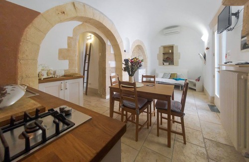 Lecce House | Historic Residence with Fireplace Steps from Otranto's Beaches