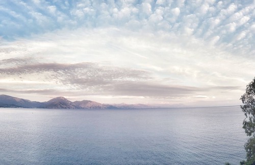 Scario Villa | Historic Tower with Ocean Views and Pool Near Gulf of Policastro