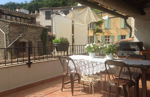 La Garde-Freinet Cottage | Ancient Village House with Ocean View & Guest Rated 9.8