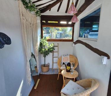 Jeonju House | Relax at And Spring: Family-Friendly with Hot Tub Access