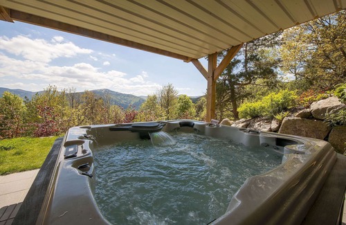 Muhlbach-sur-Munster Ski Chalet | Experience Andaska Grand Chalet: Spa, Hot Tub & Dining