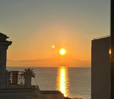 Corfu Town Apartment | Stunning Anemomilos Sea View Penthouse with Oceanfront Views