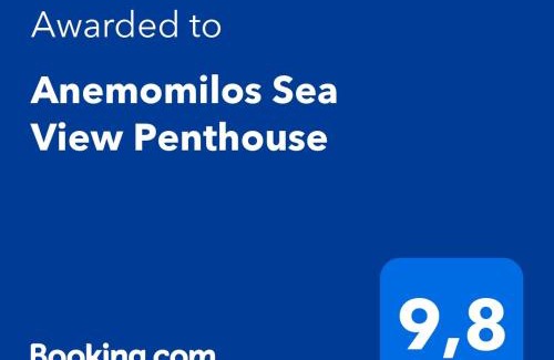 Corfu Town Apartment | Stunning Anemomilos Sea View Penthouse with Oceanfront Views