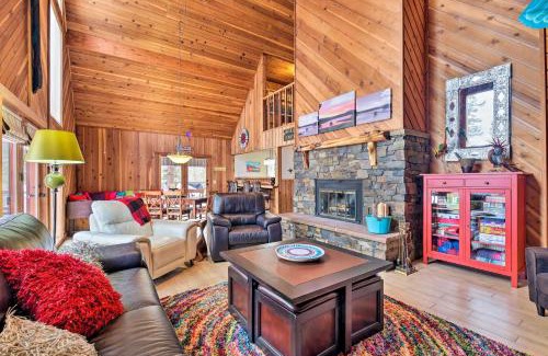 Angel Fire House | Inviting Angel Fire Cabin with Hot Tub and Trail Access