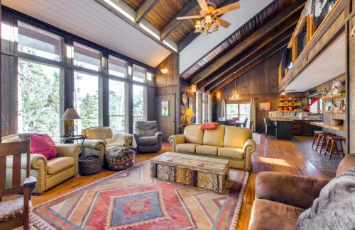 Angel Fire House | Family-Friendly Angel Fire Cabin with Game Room Near Skiing