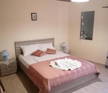 Evrostina Apartment | Angela's Place: Oceanfront Residence Near Stomio Beach