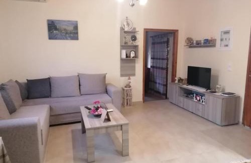 Evrostina Apartment | Angela's Place: Oceanfront Residence Near Stomio Beach