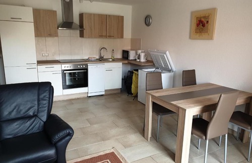 Weseloh Apartment | Cozy Angelhof Weseloh Appartement with Family-Friendly Amenities
