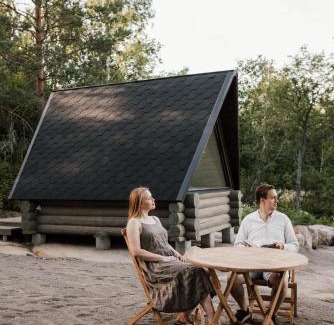 Miehikkala Cabin | Seaside Escape at Angervo: Oceanfront Bliss Awaits