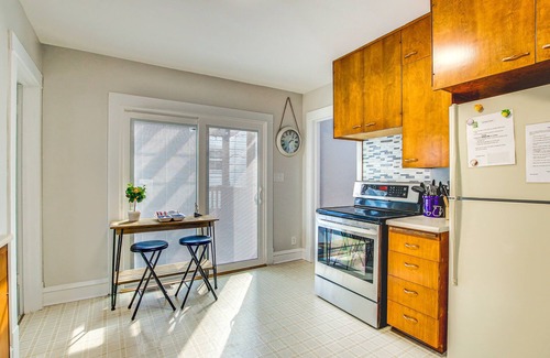 Two Rivers House | Oceanfront Ania's Retreat: Steps from Lake Michigan!