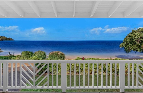 Kilauea House | Family-Friendly Anini Beach House: Oceanfront Retreat Awaits