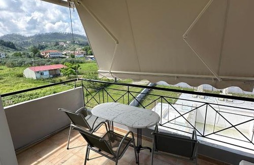 Pefki Apartment | Discover Anna's Studios: Pet-Friendly Stay with Pool Access