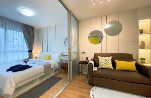 Lat Krabang Apartment | Budget-Friendly Retreat at AnnaHome60Latkrabang with Pool
