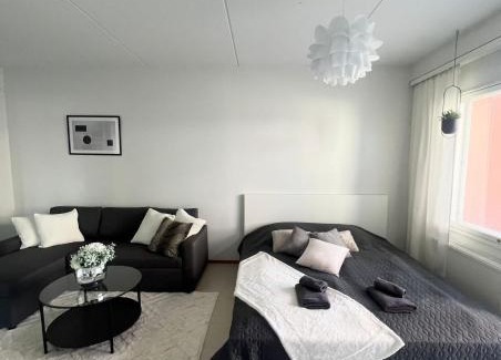 Tampere Apartment | Annalan Helmi - Cozy Retreat with Sauna & Great Access
