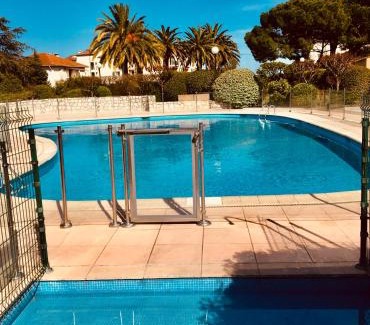 Plaine de la Brague Apartment | Antibes Secured Parc Velusine: Pools, Tennis & Ocean Views